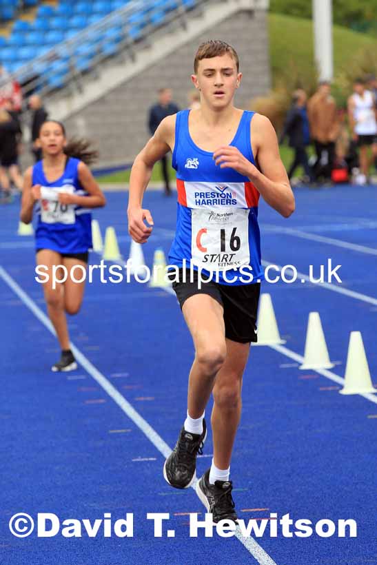 Boys under-13s 2022 Northern Road Relays, SportsCity, Manchester. Photo: David T. Hewitson/Sports for All Pics